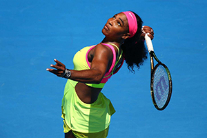 Serena bravúrra készül