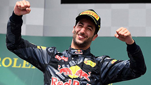 Daniel Ricciardo dobogós helyről várja a nyári szünetet